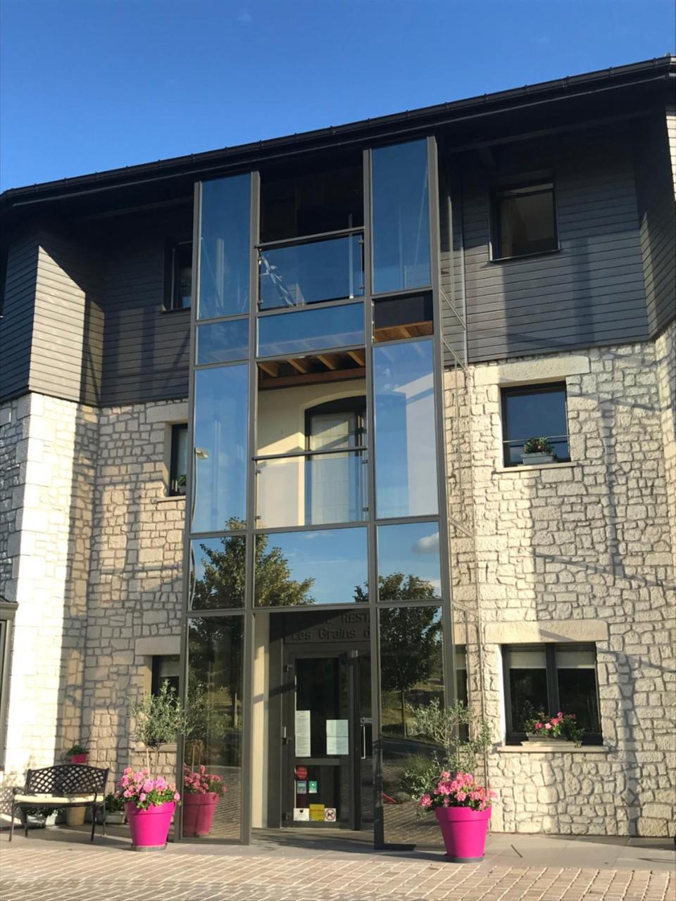 Hotel Restaurant Les Grains D'Argent Dizy - Epernay Exterior foto